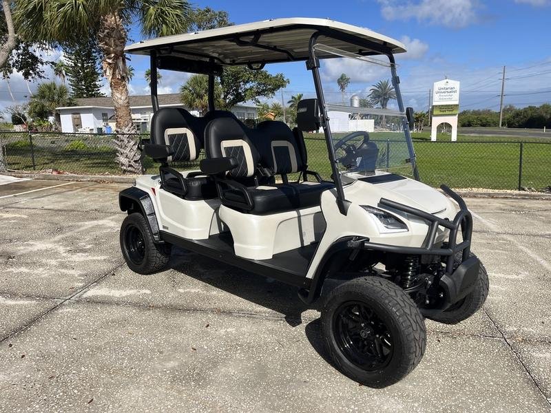 2025 STAR EV Sirius 4 LSV | White Diamond Pearl | 4 Forward-Facing Seats & 105Ah Lithium Battery Sale! - Image 2